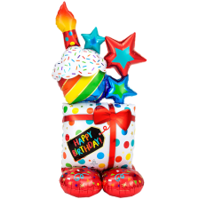 Airloonz Stacked Bday Icons